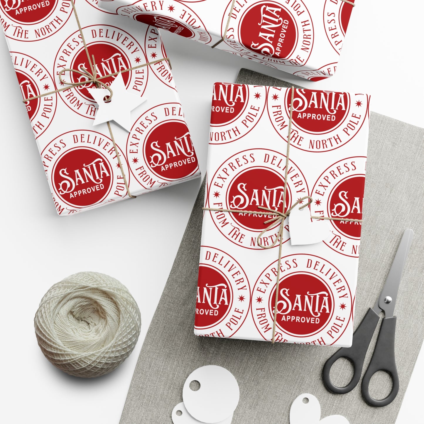 Santa Express Delivery Gift Wrap Papers