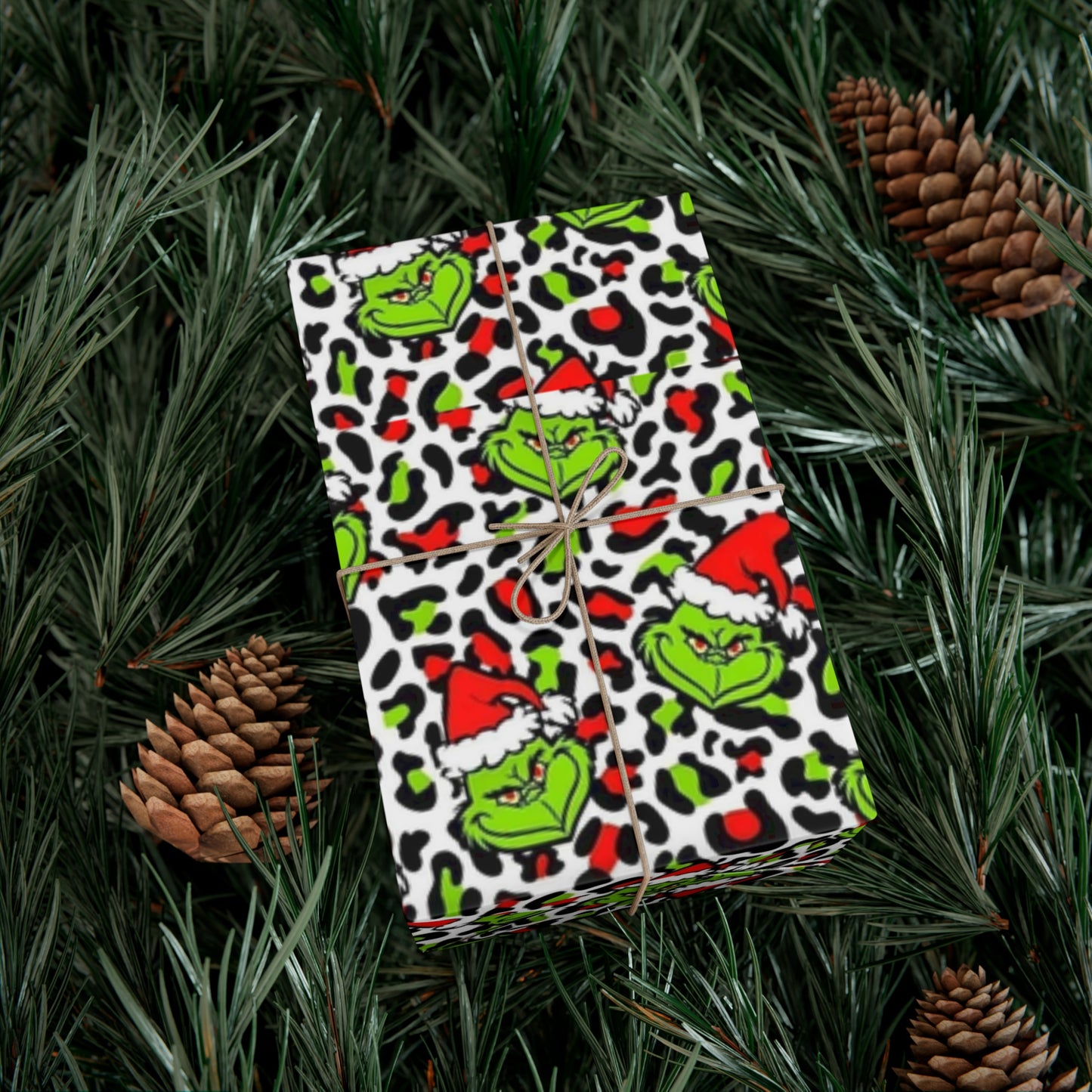 Grinch Gift Wrap Papers