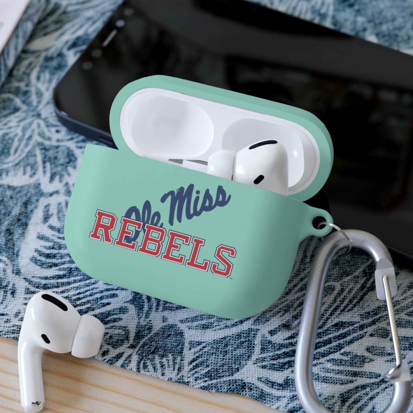 Ole Miss Rebels AirPods and AirPods Pro Case Cover