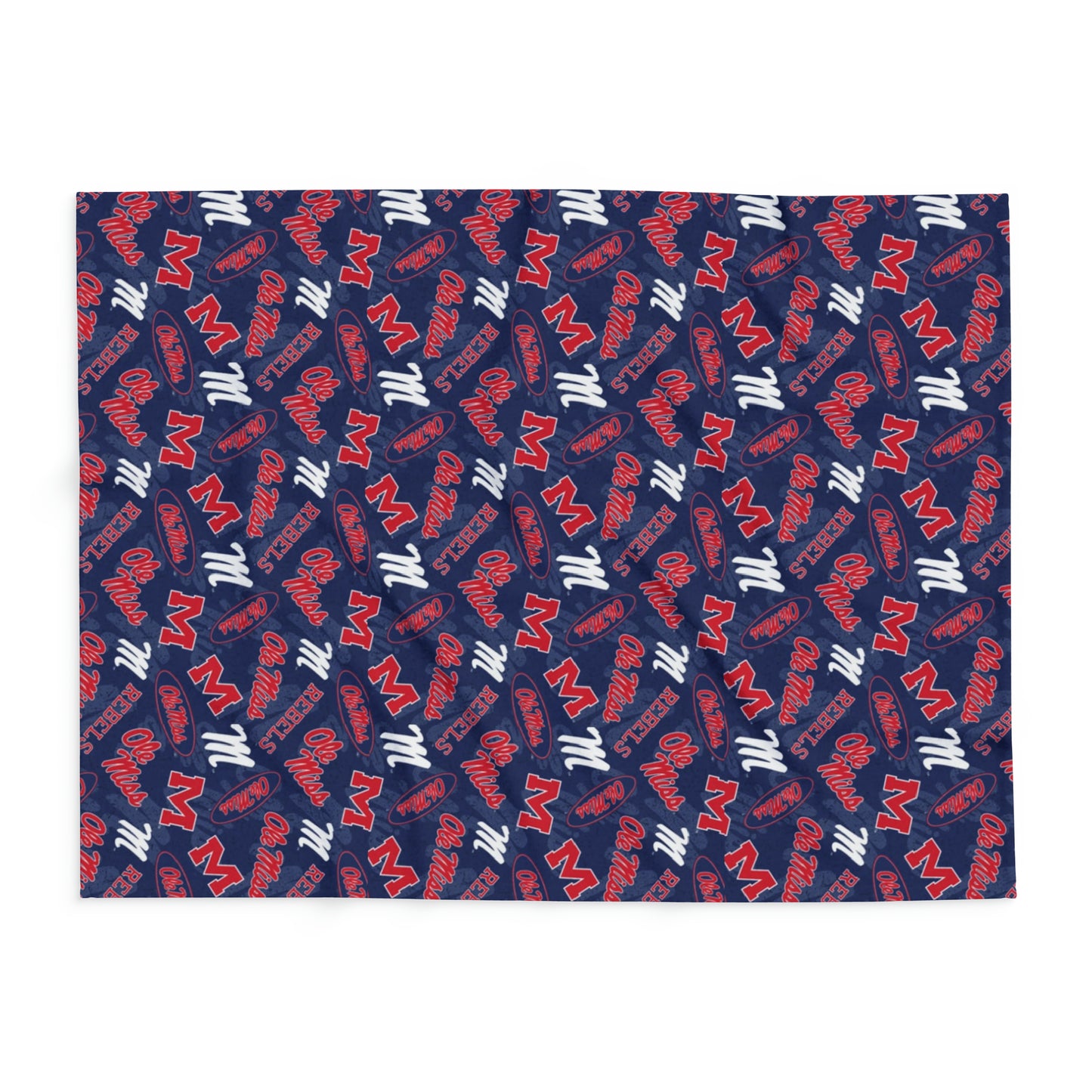 Ole Miss Arctic Fleece Blanket