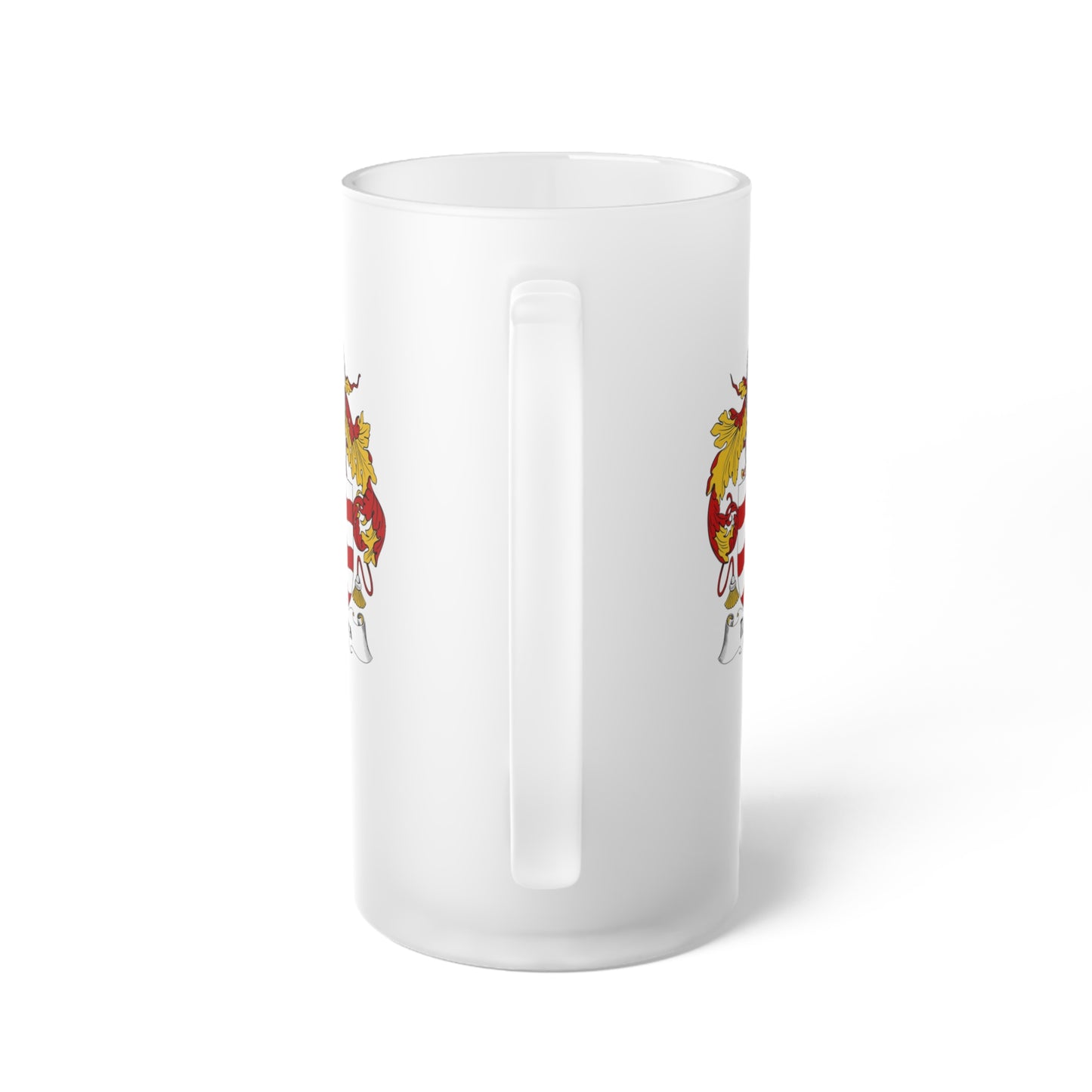 Rivera Frosted Glass Beer Mug