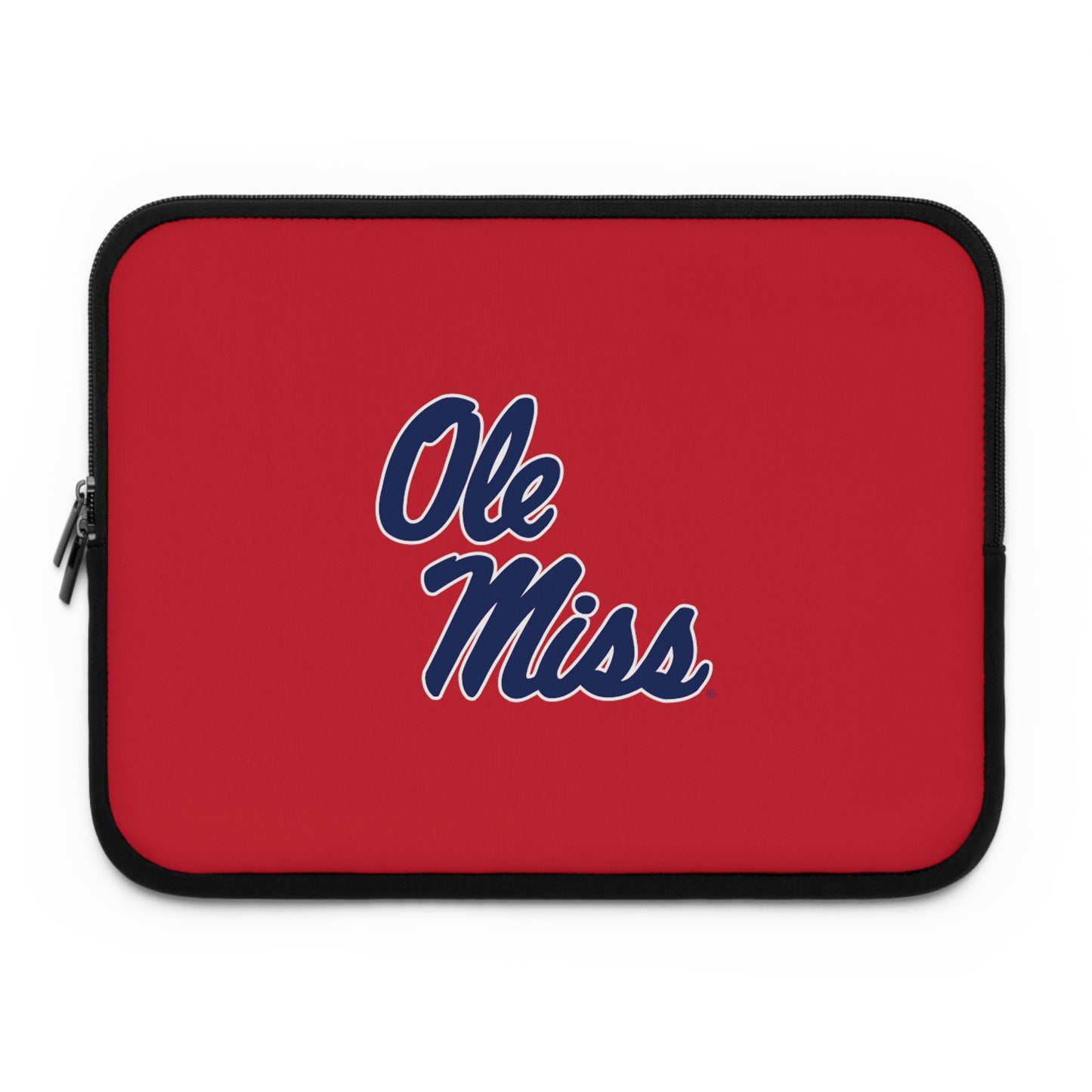 Ole Miss Laptop Sleeve Red