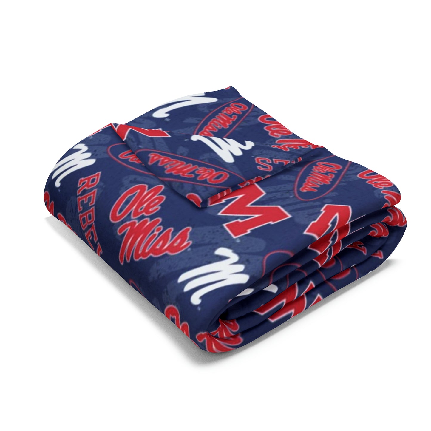 Ole Miss Arctic Fleece Blanket