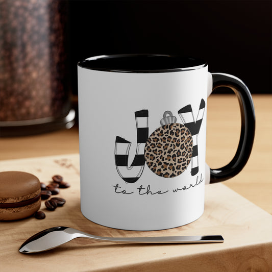 Joy to the World Accent Coffee Mug, 11oz