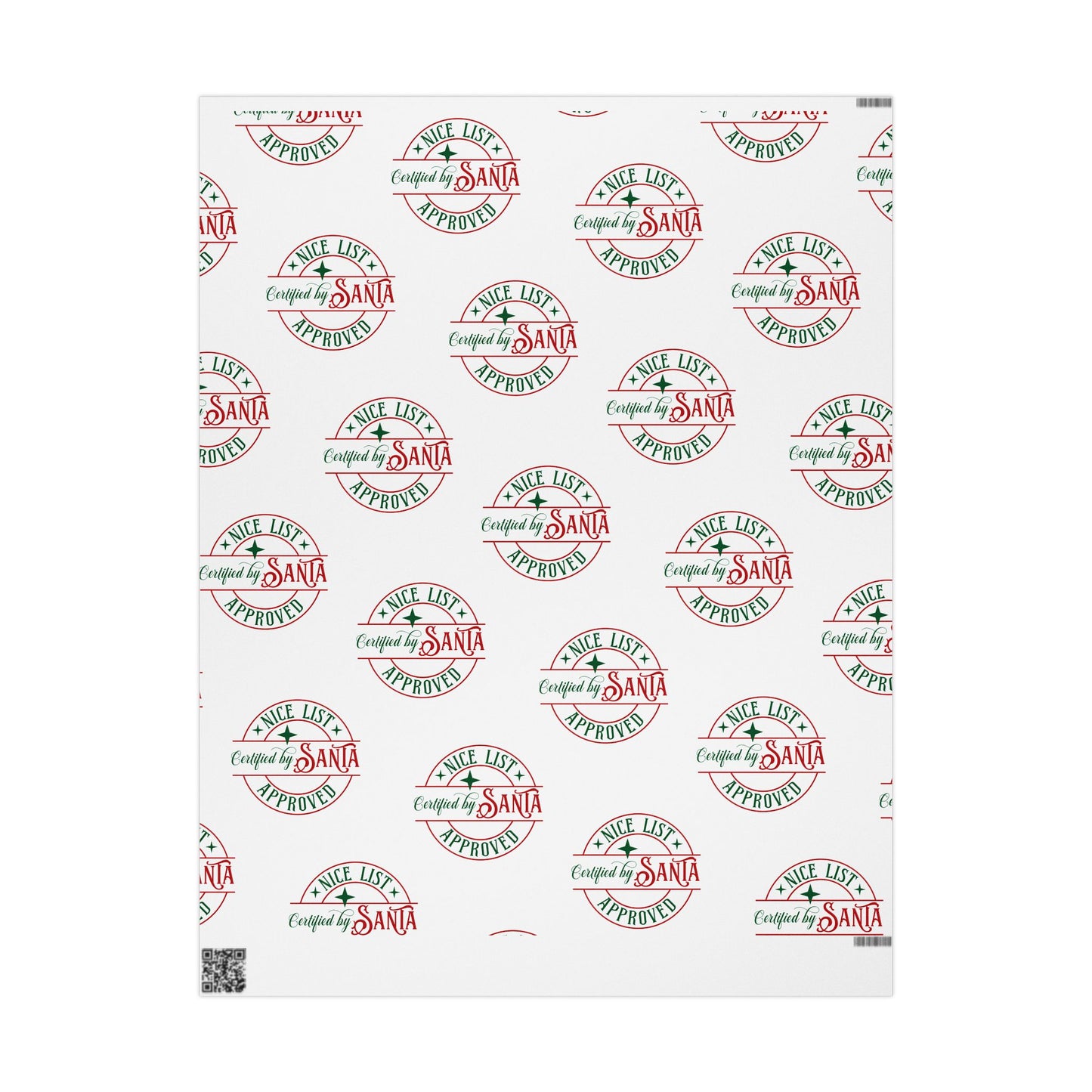 Nice List Wrapping Paper