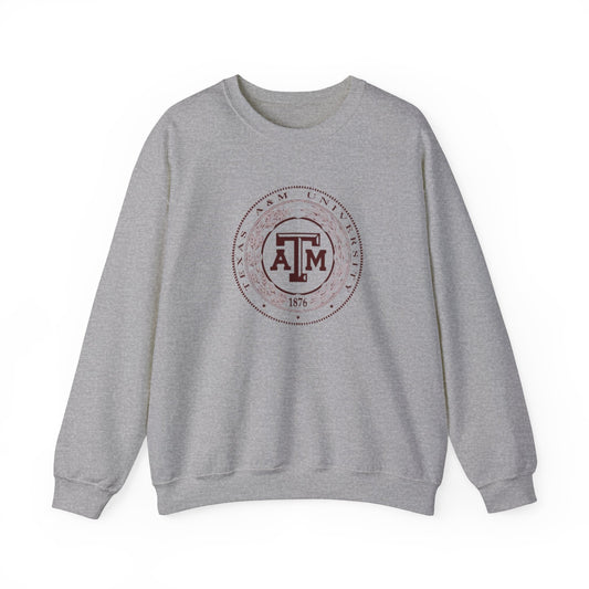 Texas A&M Seal Unisex Heavy Blend™ Crewneck Sweatshirt