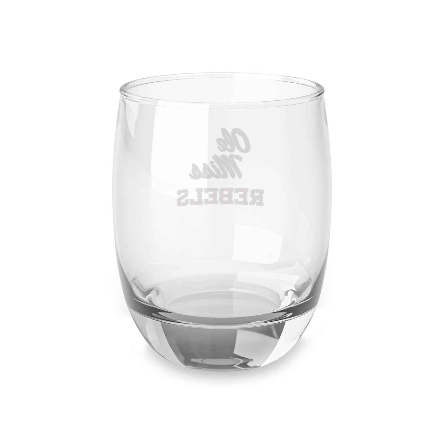Ole Miss Rebels Whiskey Glass