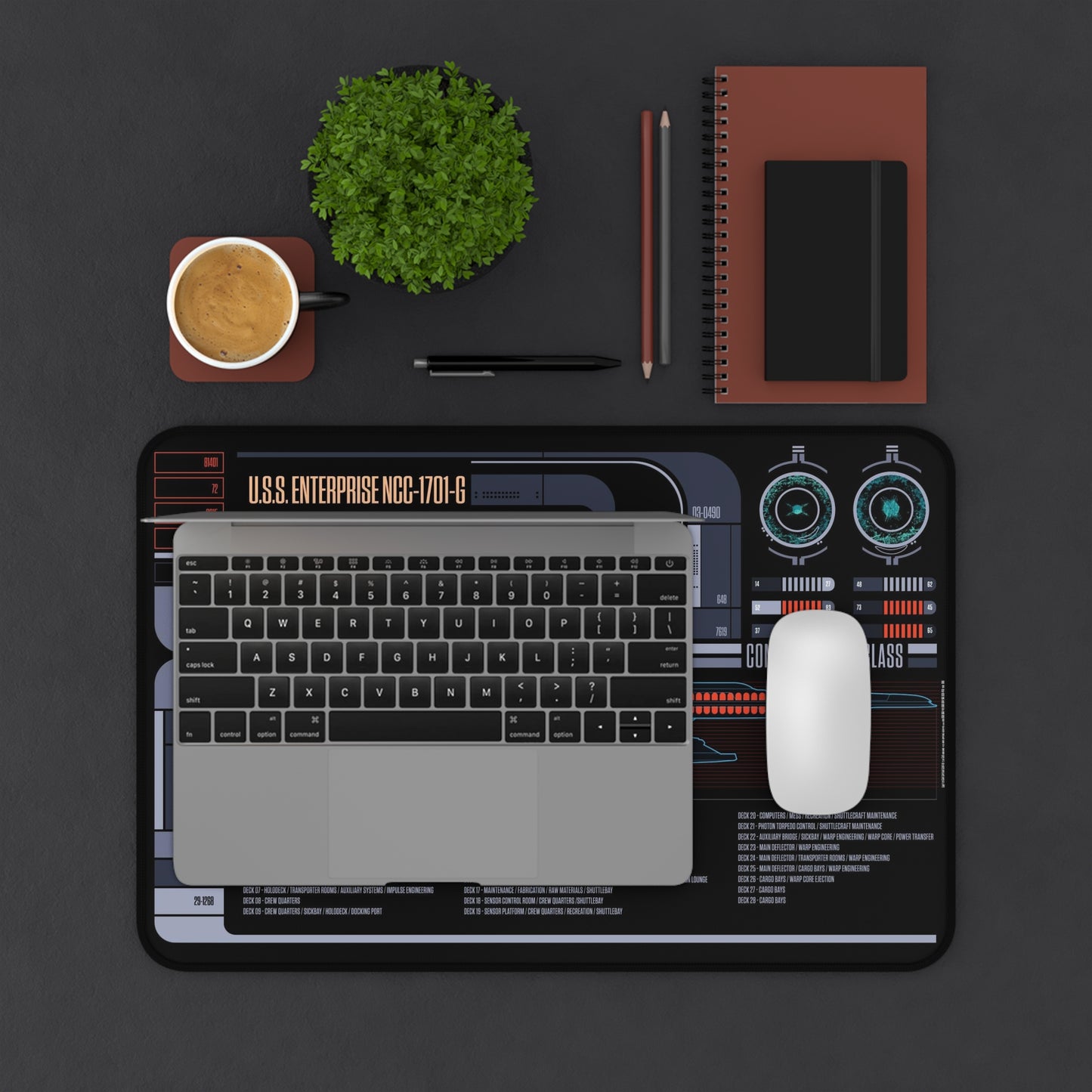 Entersprise G Desk Mat