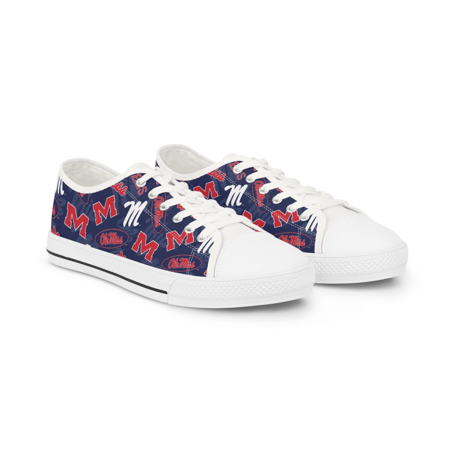 Ole Miss Men's Low Top Sneakers