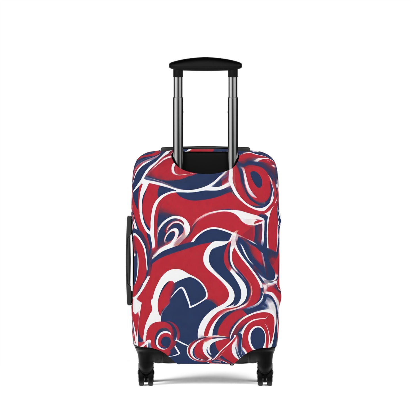 Red, White & Blue Abstract Suitcase/Luggage