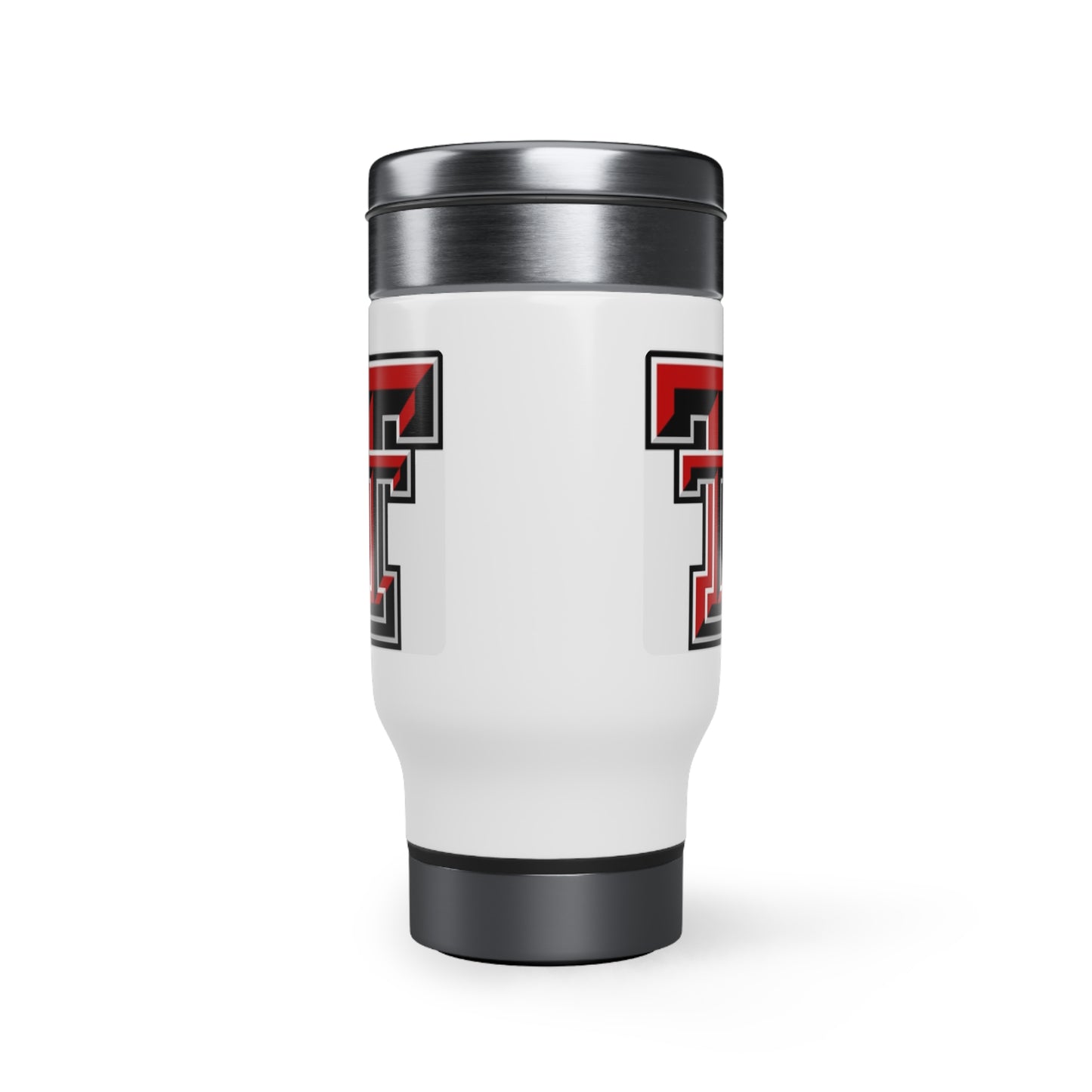 Texas Tech Stainless Steel Travel Mug with Handle, 14oz
