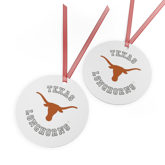 Texas Longhorns Metal Ornaments