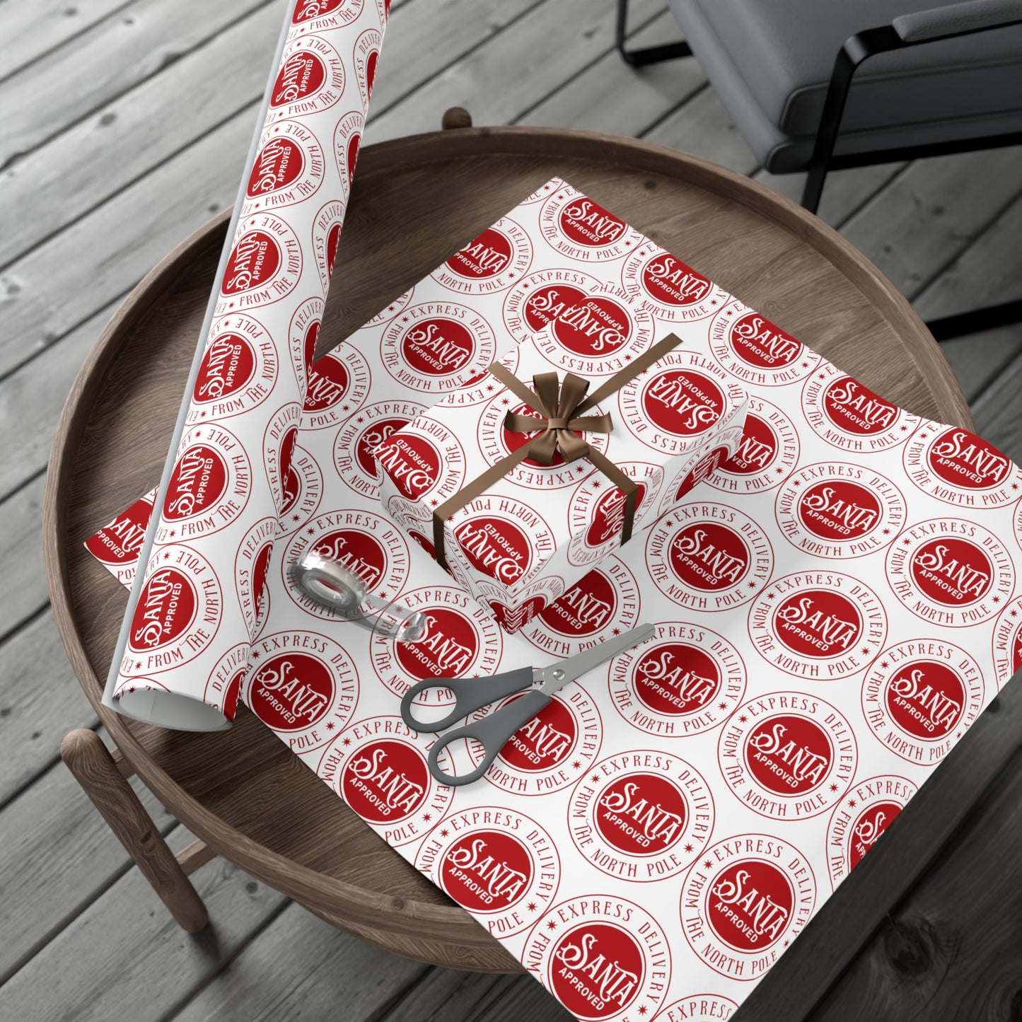 Santa Express Delivery Gift Wrap Papers