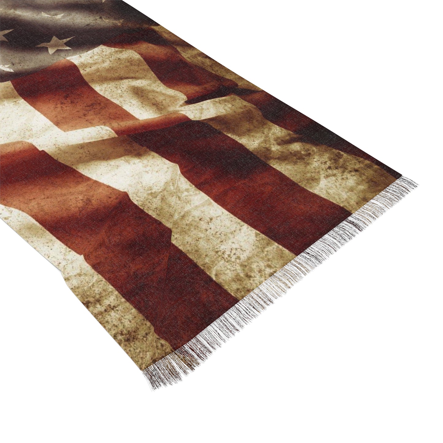 American Flag (Worn) Light Scarf