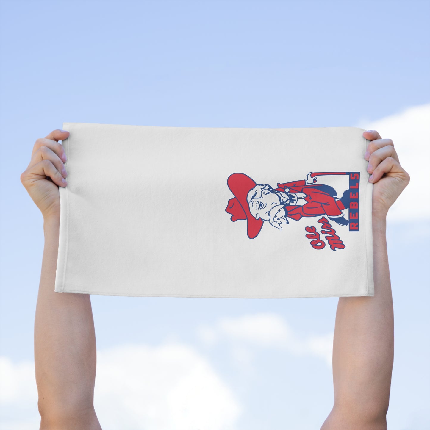 Ole Miss Colonel Rally Towel, 11x18