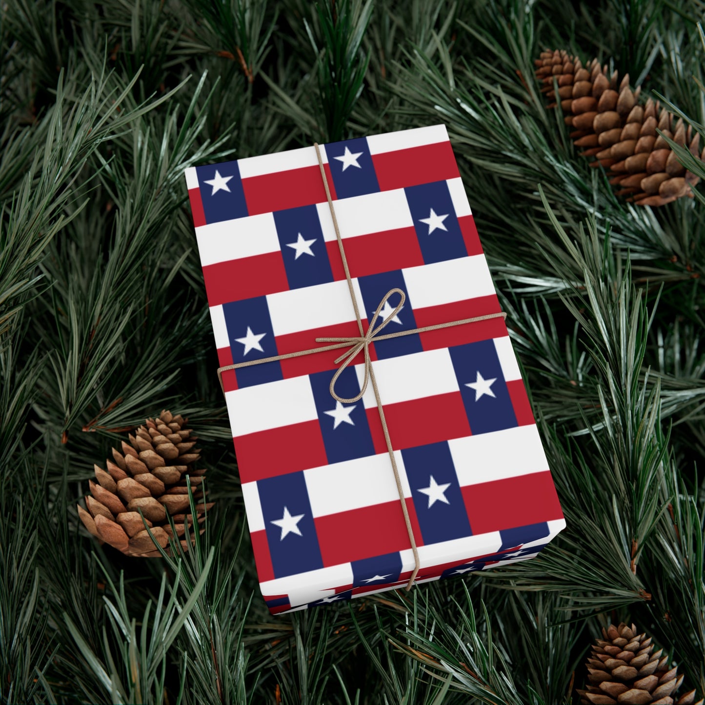 Texas Flag Gift Wrap Papers