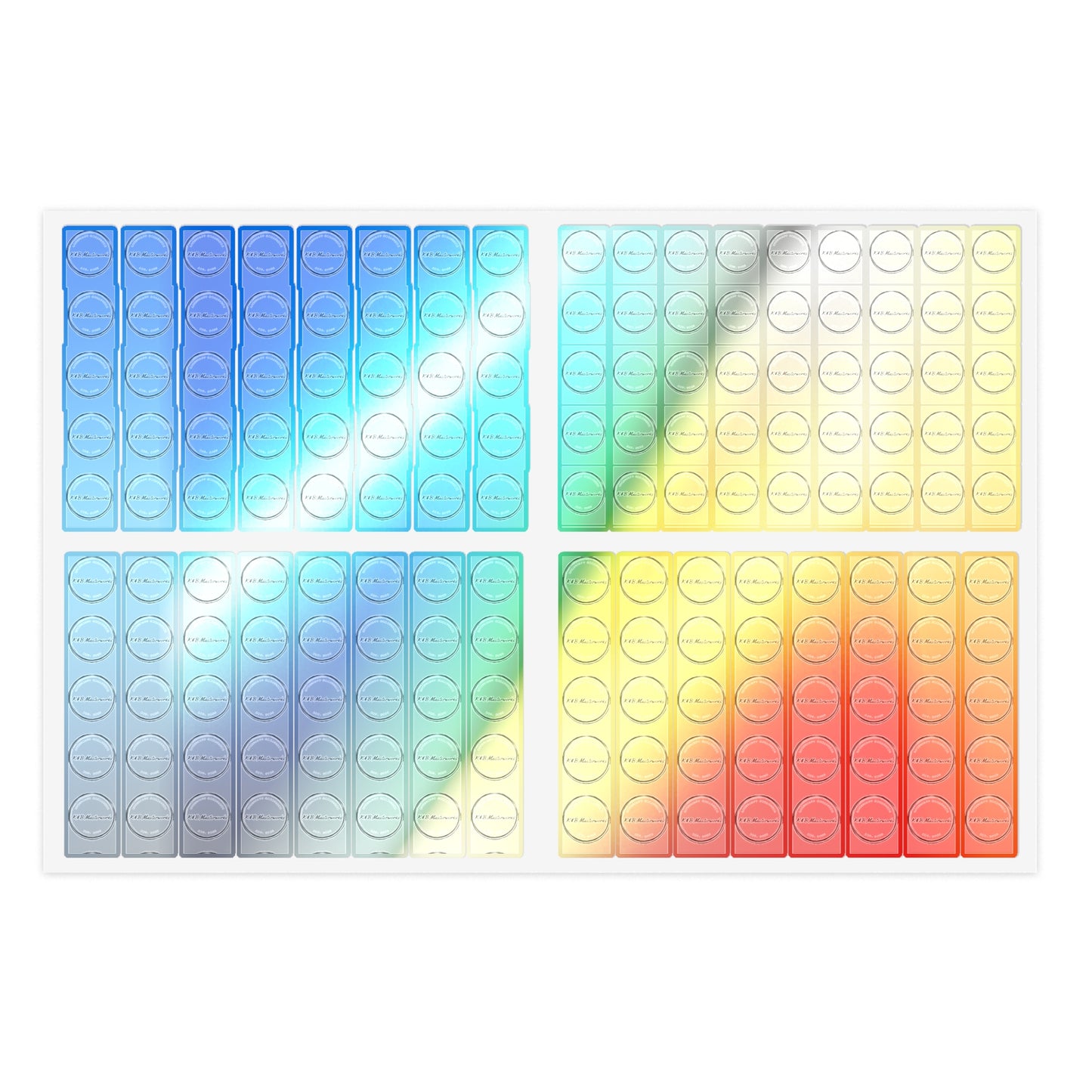 K&B Masterworks Sticker Sheets