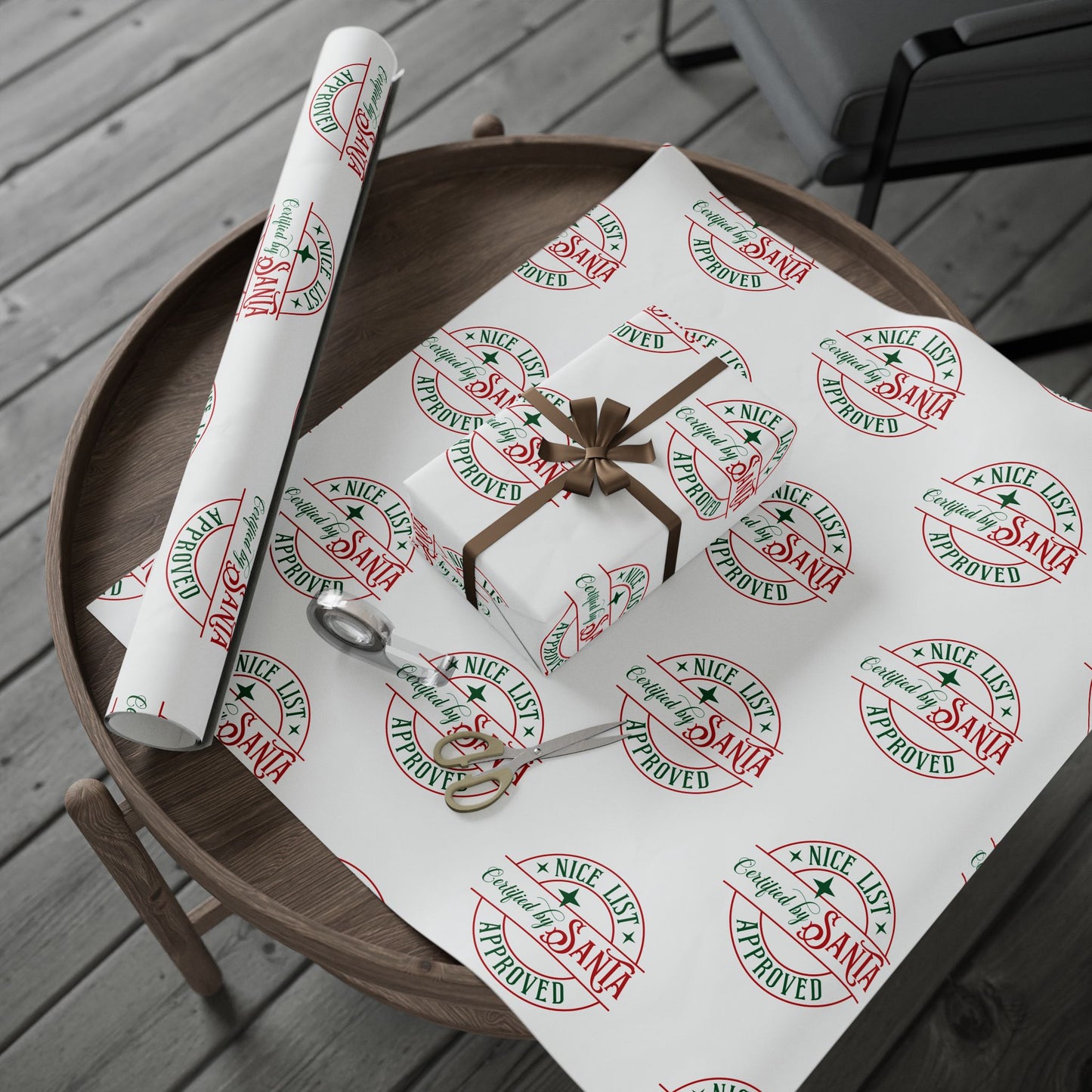 Nice List Wrapping Paper