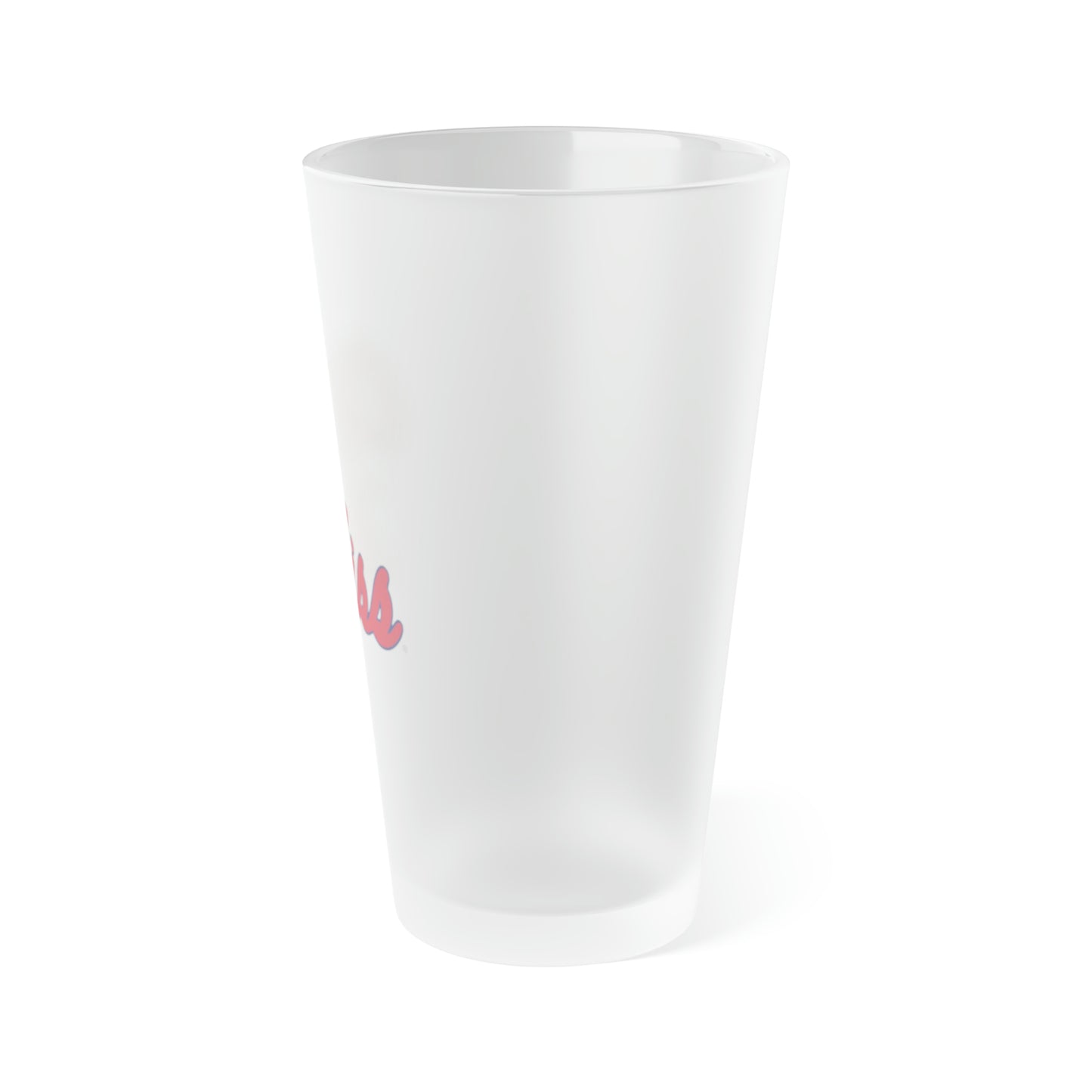 Ole Miss Frosted Pint Glass, 16oz