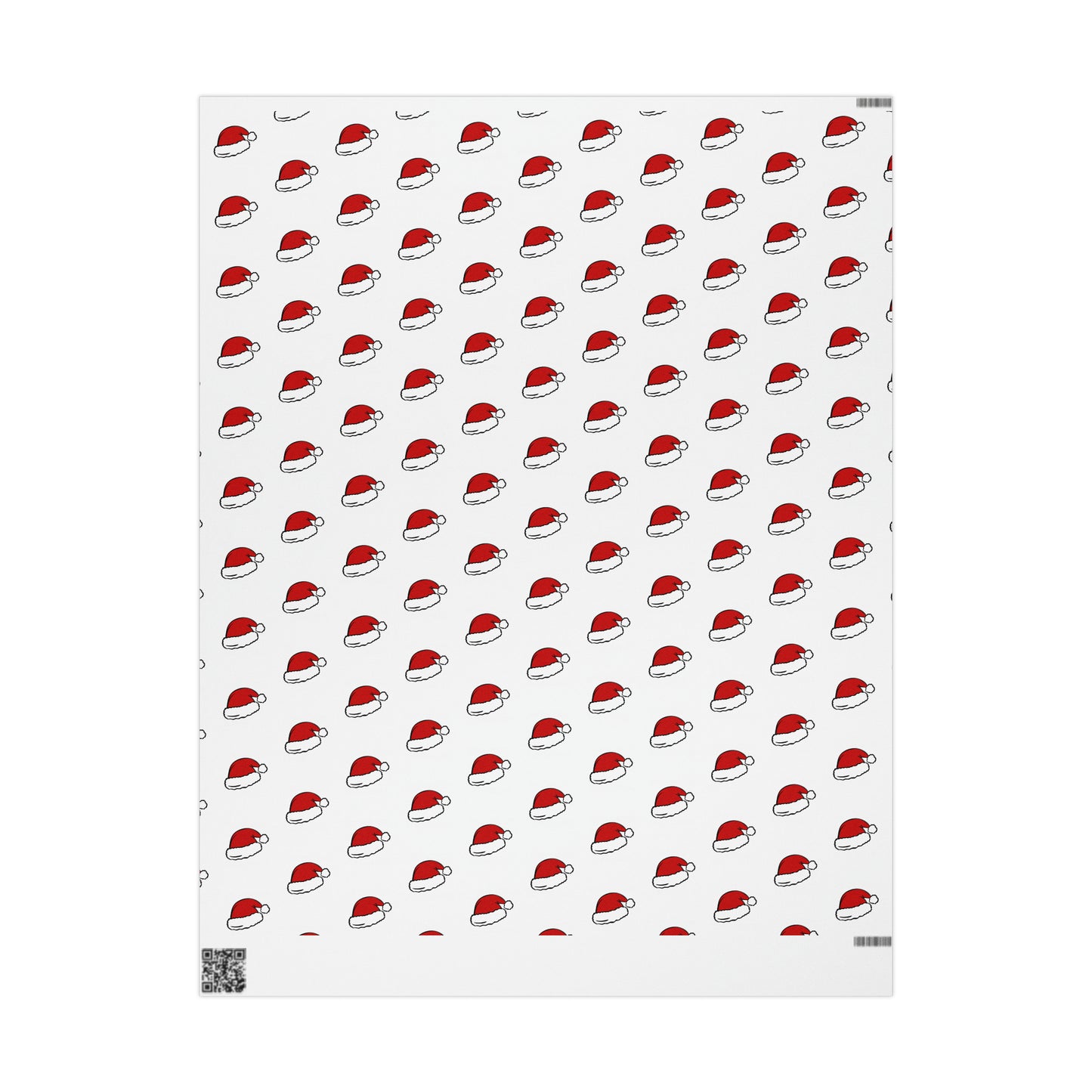Santa Hat Wrapping Paper