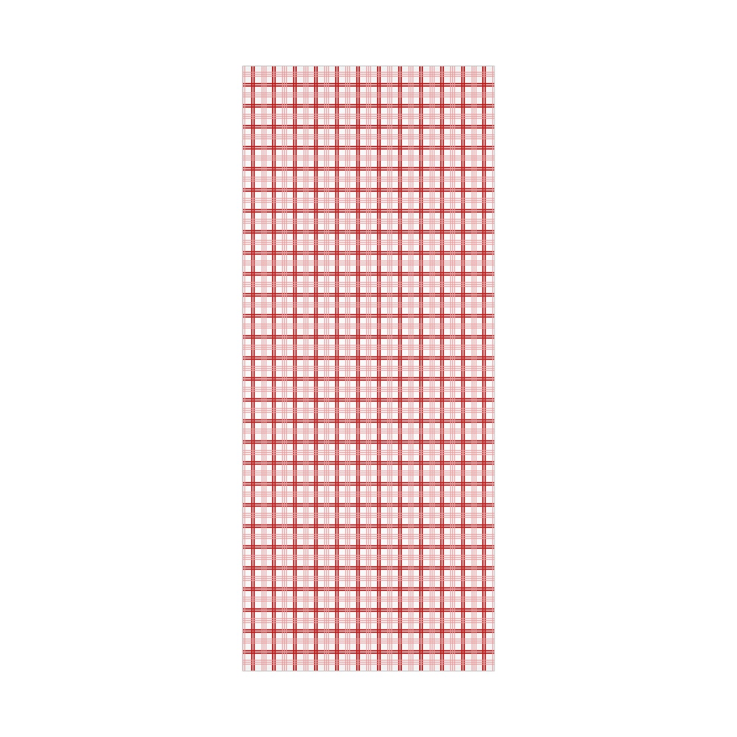 Red Pink Plaid Gift Wrap Papers