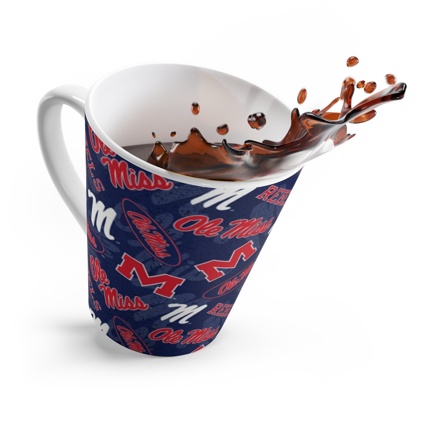 Ole Miss Latte Mug