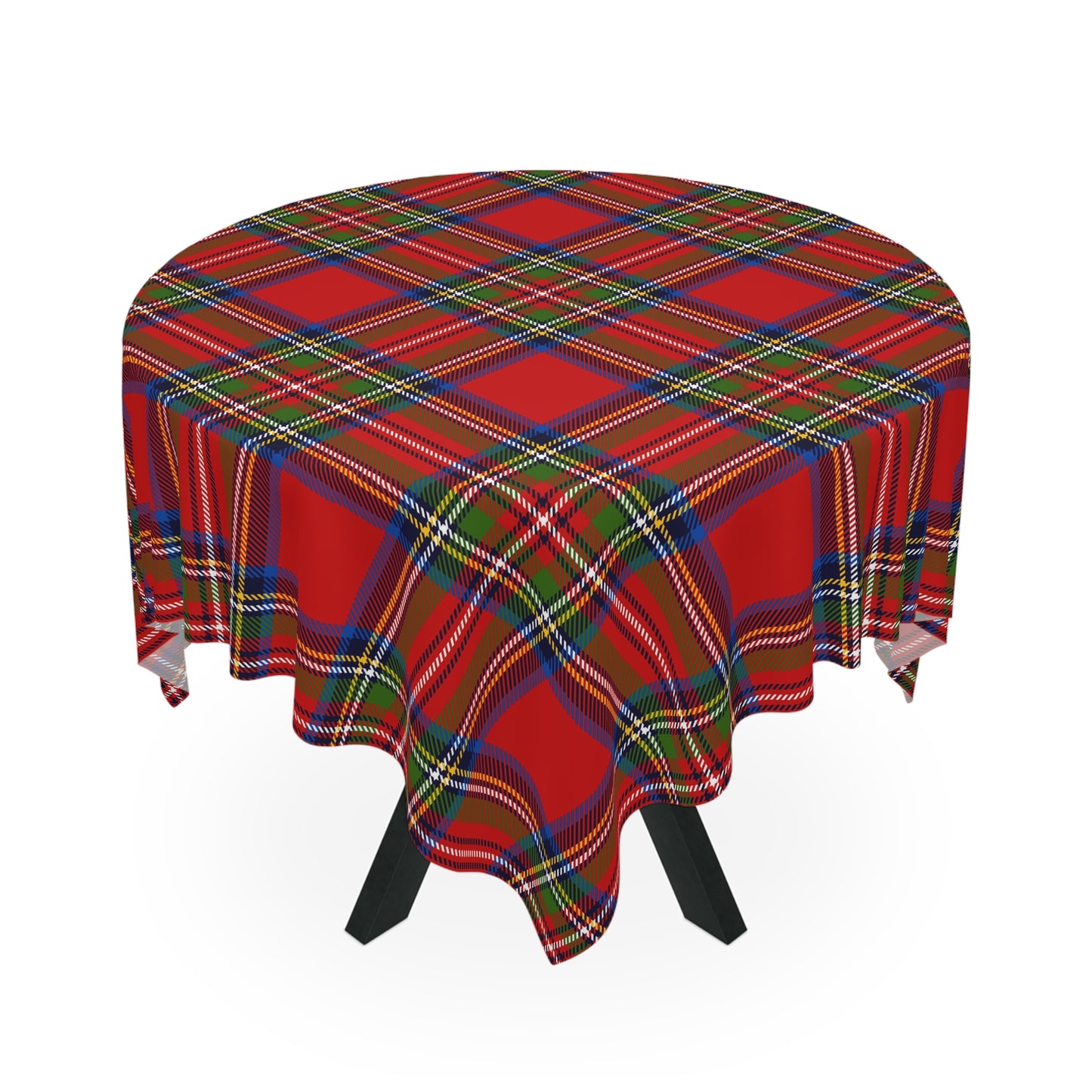 Red Plaid Tablecloth