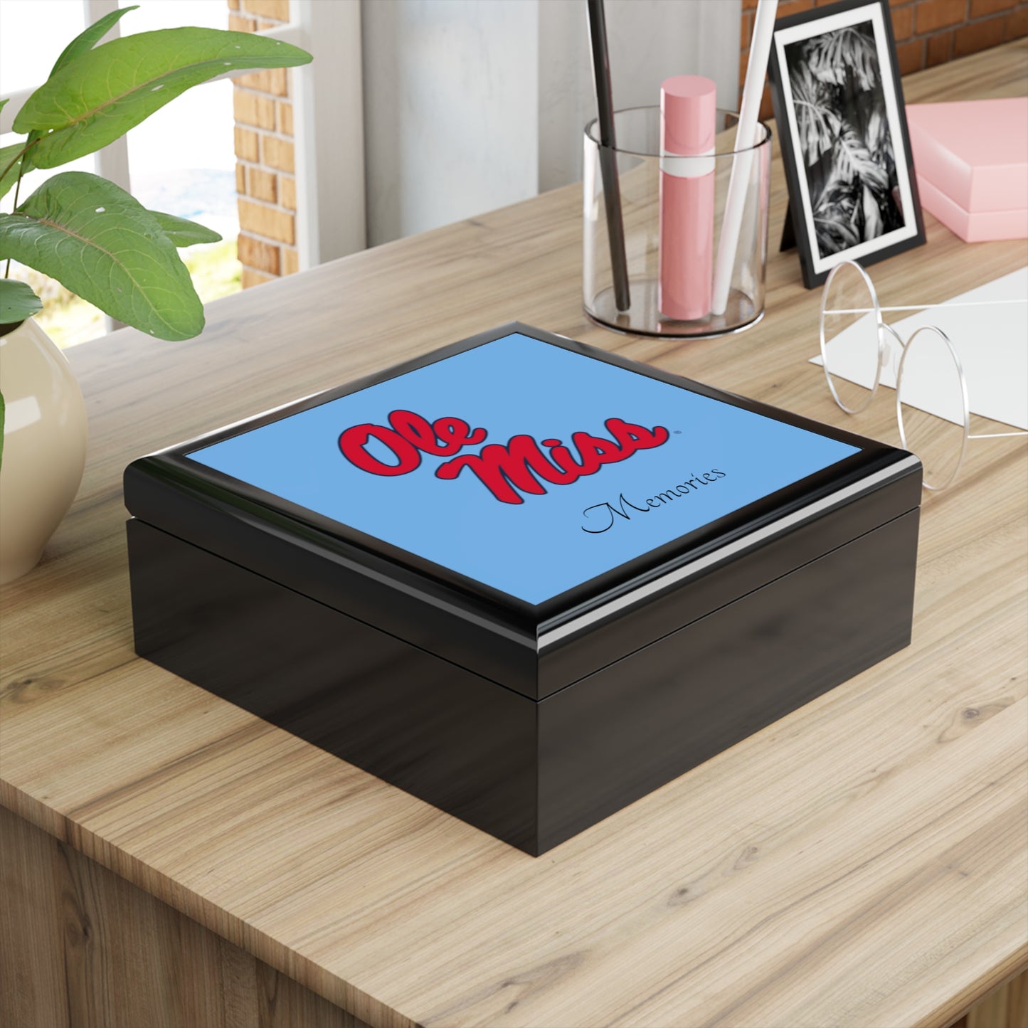 Ole Miss Memories Jewelry Box