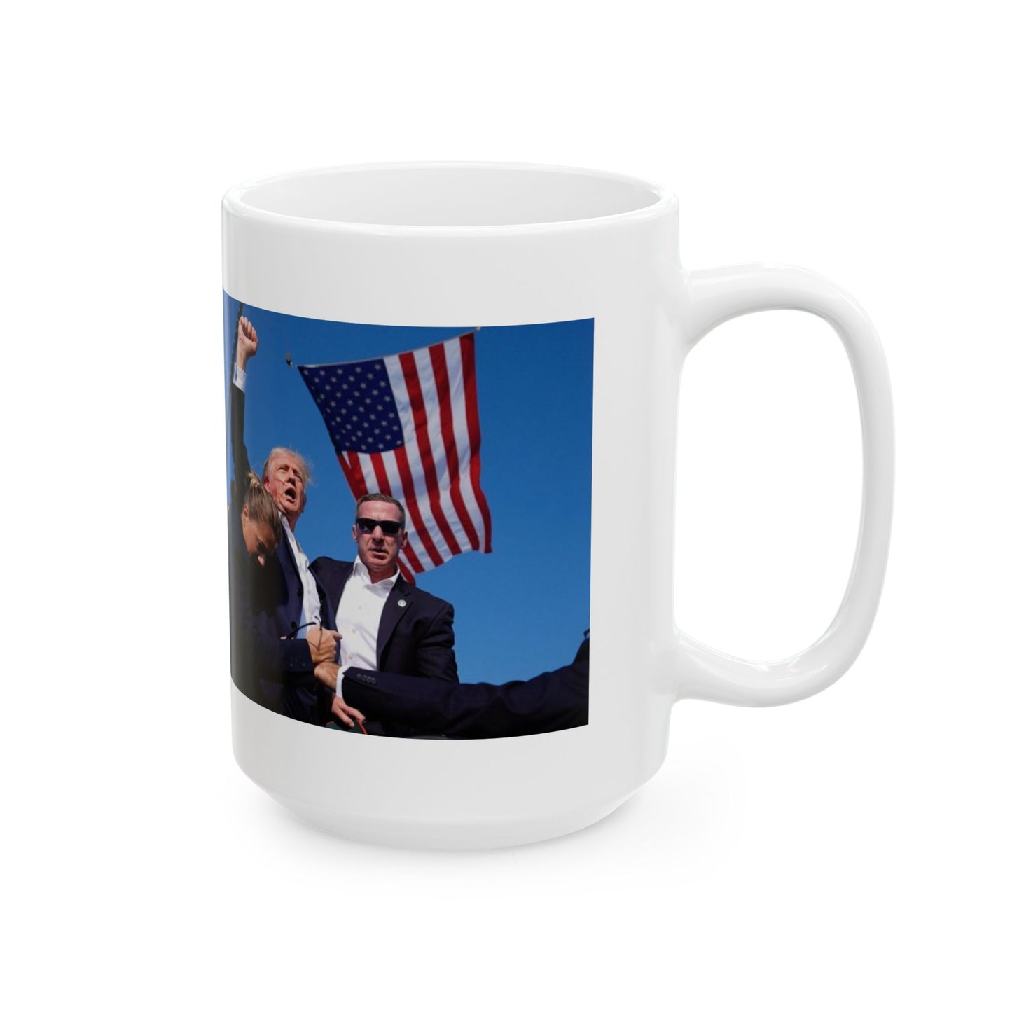 Hero Trump 2024 Ceramic Mug, (11oz, 15oz)
