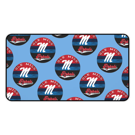 Ole Miss "M" Rebels 1848 Desk Mat