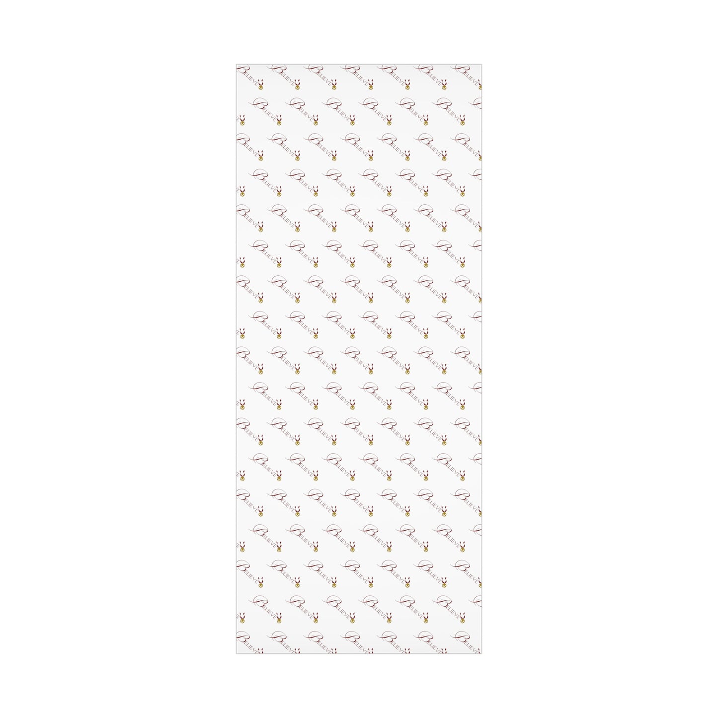 Believe Gift Wrap Papers (WHITE)