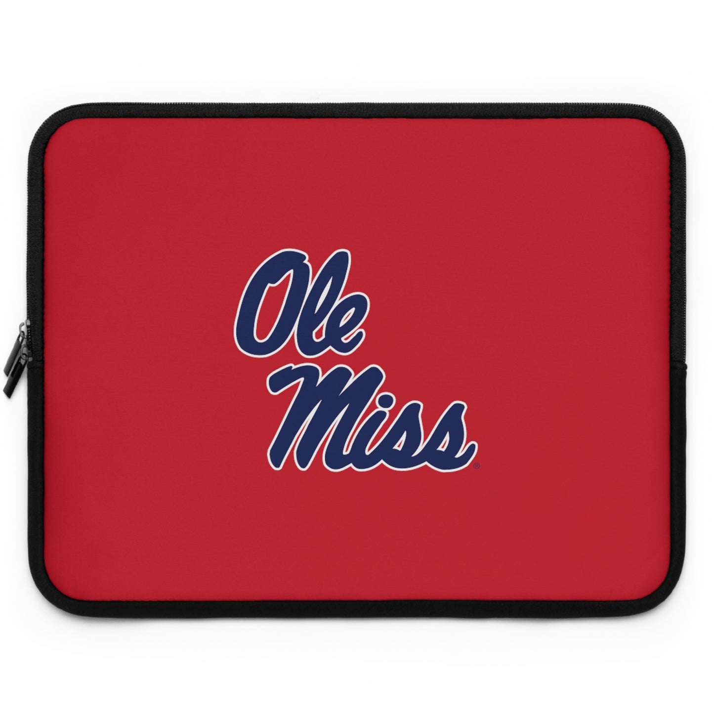 Ole Miss Laptop Sleeve Red