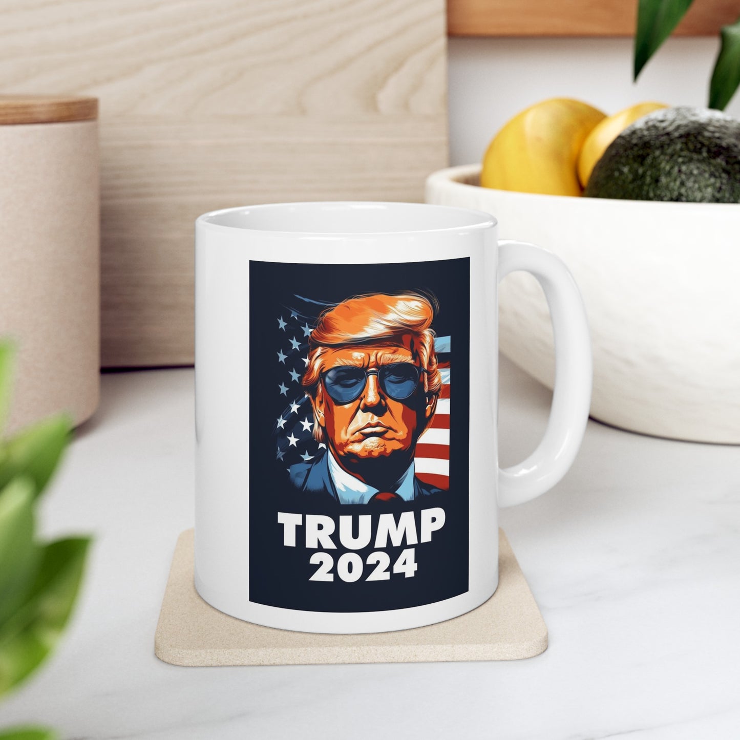 Trump 2024 Ceramic Mug, (11oz, 15oz)