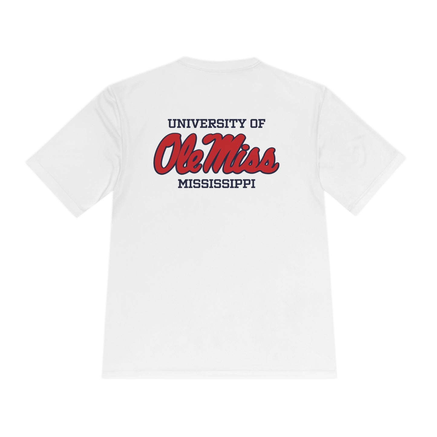 Ole Miss Unisex Moisture Wicking Tee