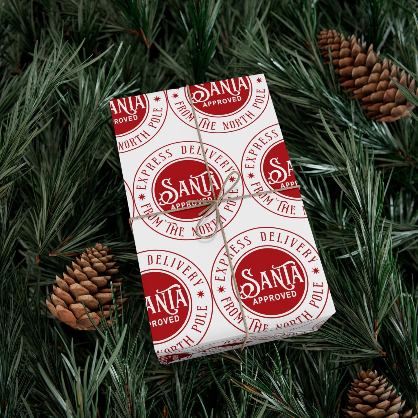 Santa Express Delivery Gift Wrap Papers