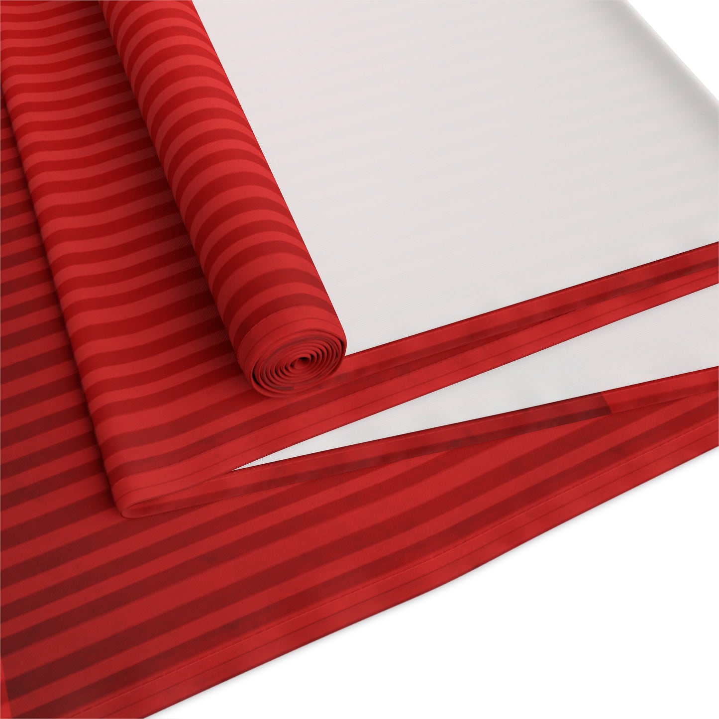 Red Stripe Table Runner (Cotton, Poly)