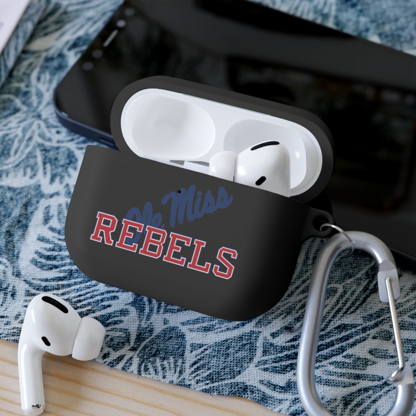 Ole Miss Rebels AirPods and AirPods Pro Case Cover