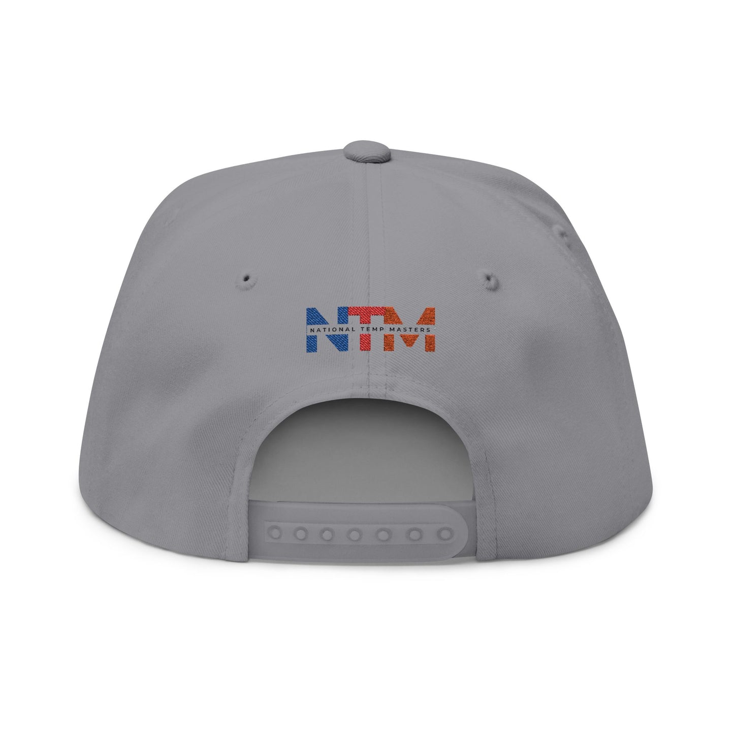 National Temp Masters Embroidered Flat Bill Cap