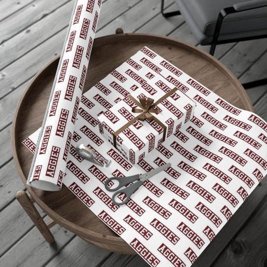 Aggies Gift Wrap Papers