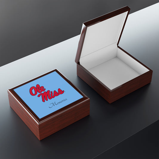 Ole Miss Memories Jewelry Box