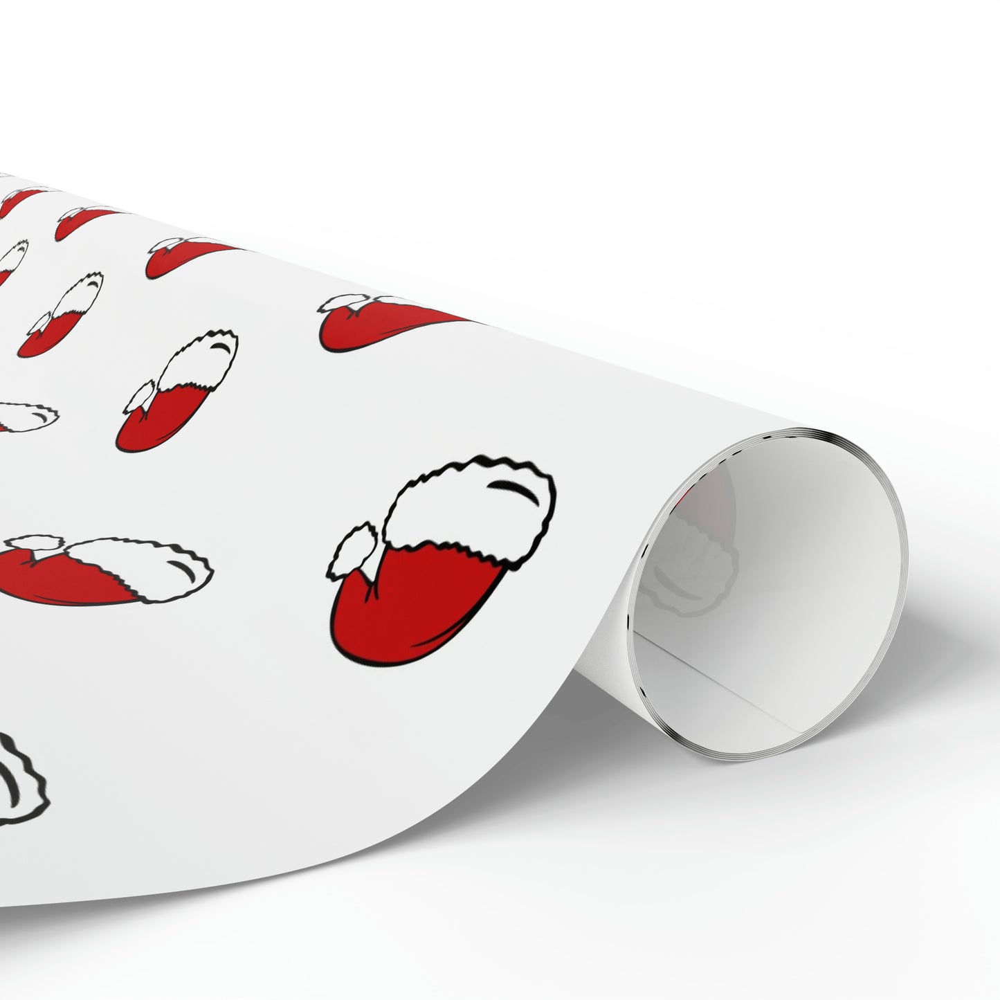 Santa Hat Wrapping Paper