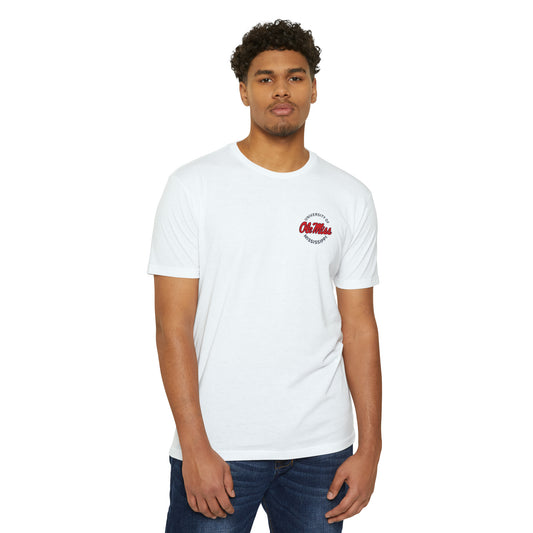 Ole Miss Rebel Unisex CVC Jersey T-shirt