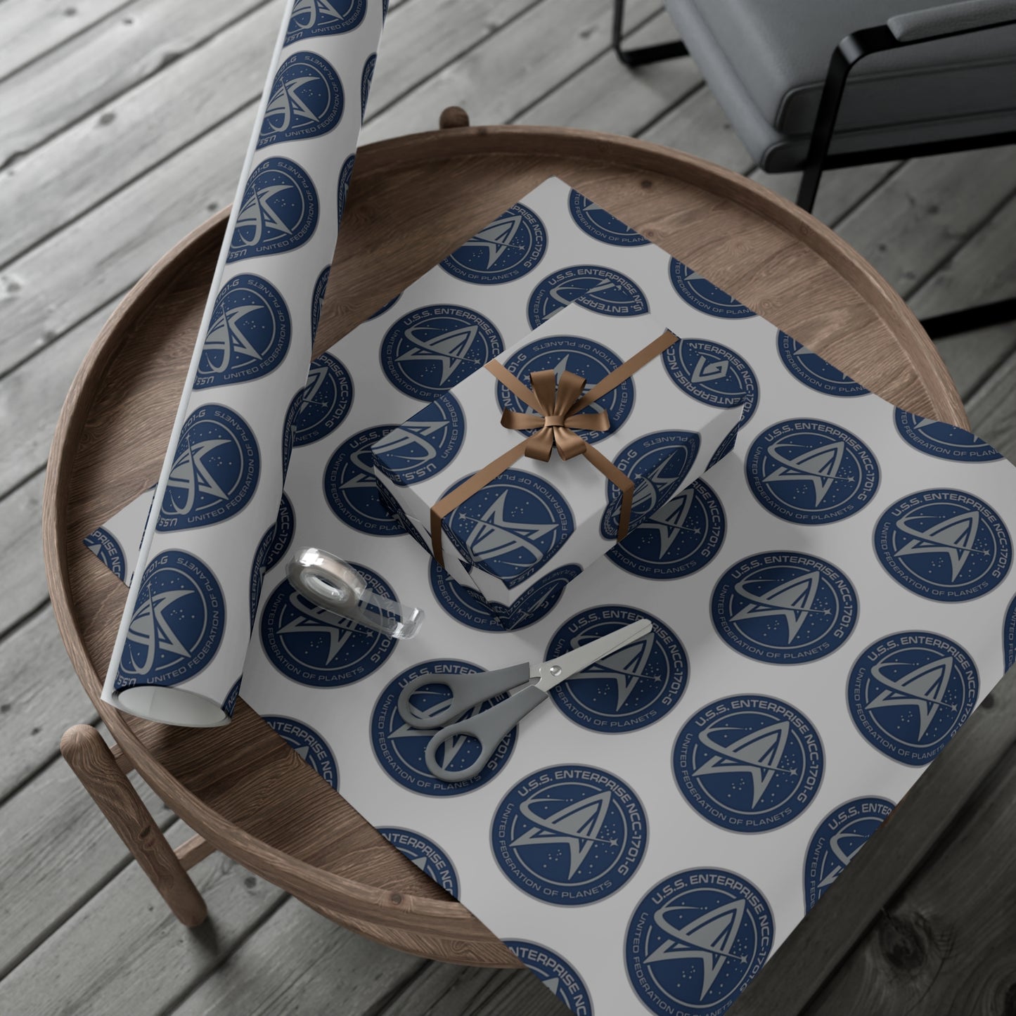 Star Trek UFP Gift Wrap Papers