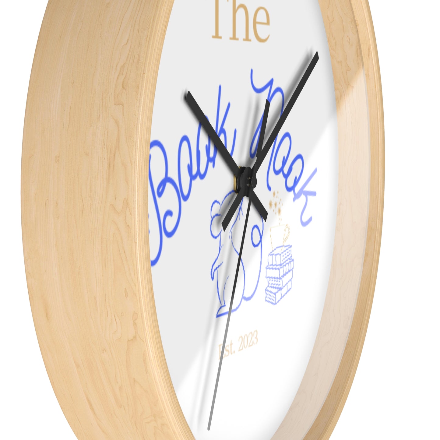 The Book Nook - Wall Clock