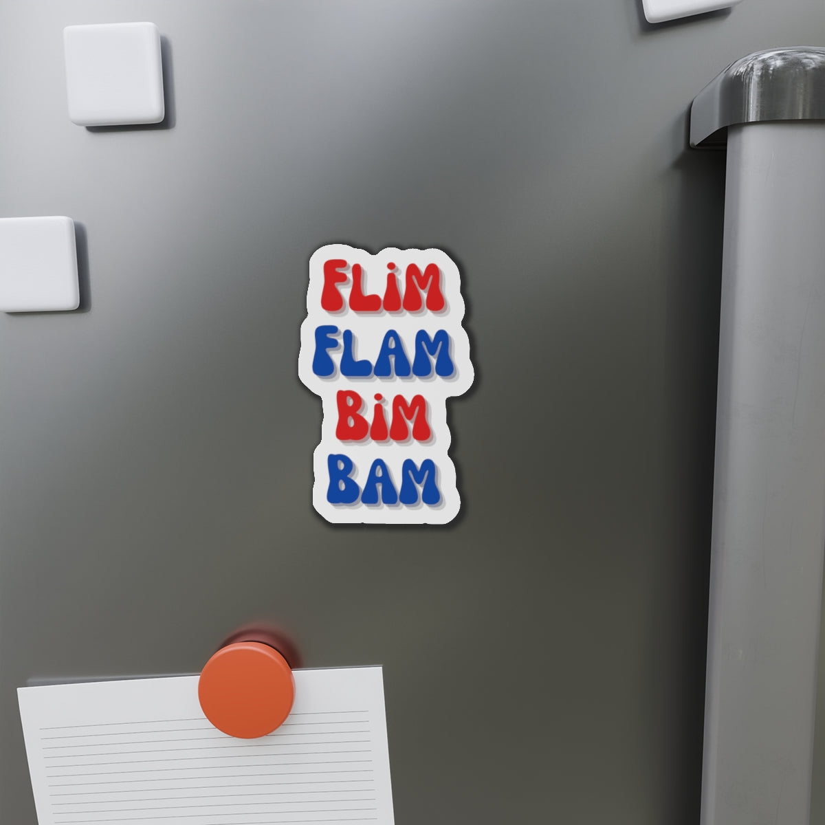 Flim Flam Bim Bam Die-Cut Magnets