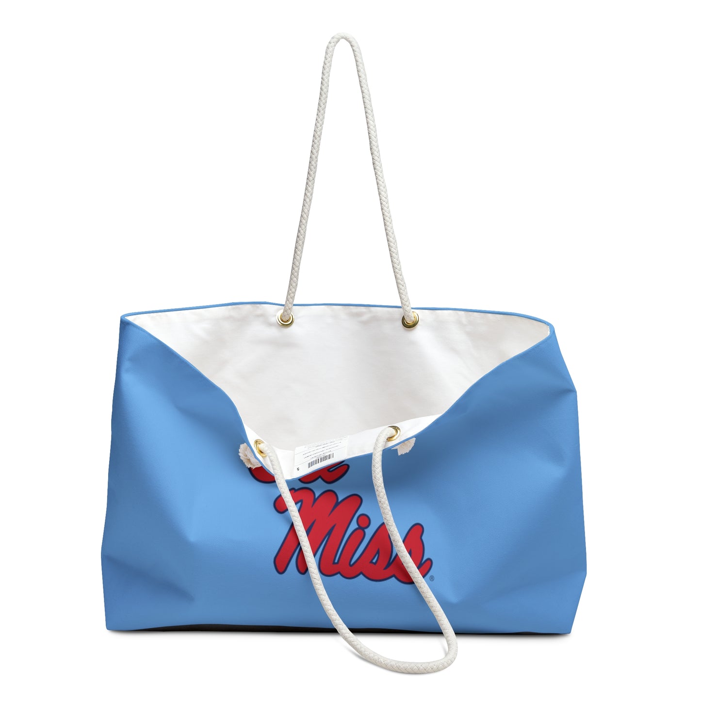 Ole Miss (Light Blue) Weekender Bag