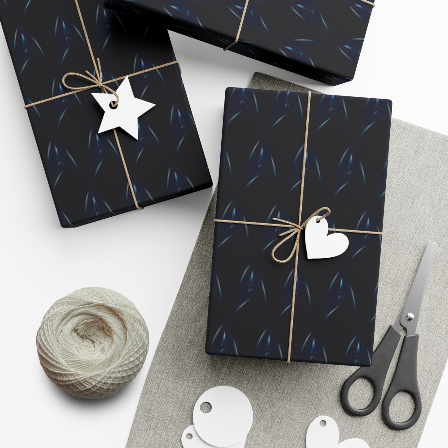 Star Trek Insignia (Blue) Gift Wrap Papers