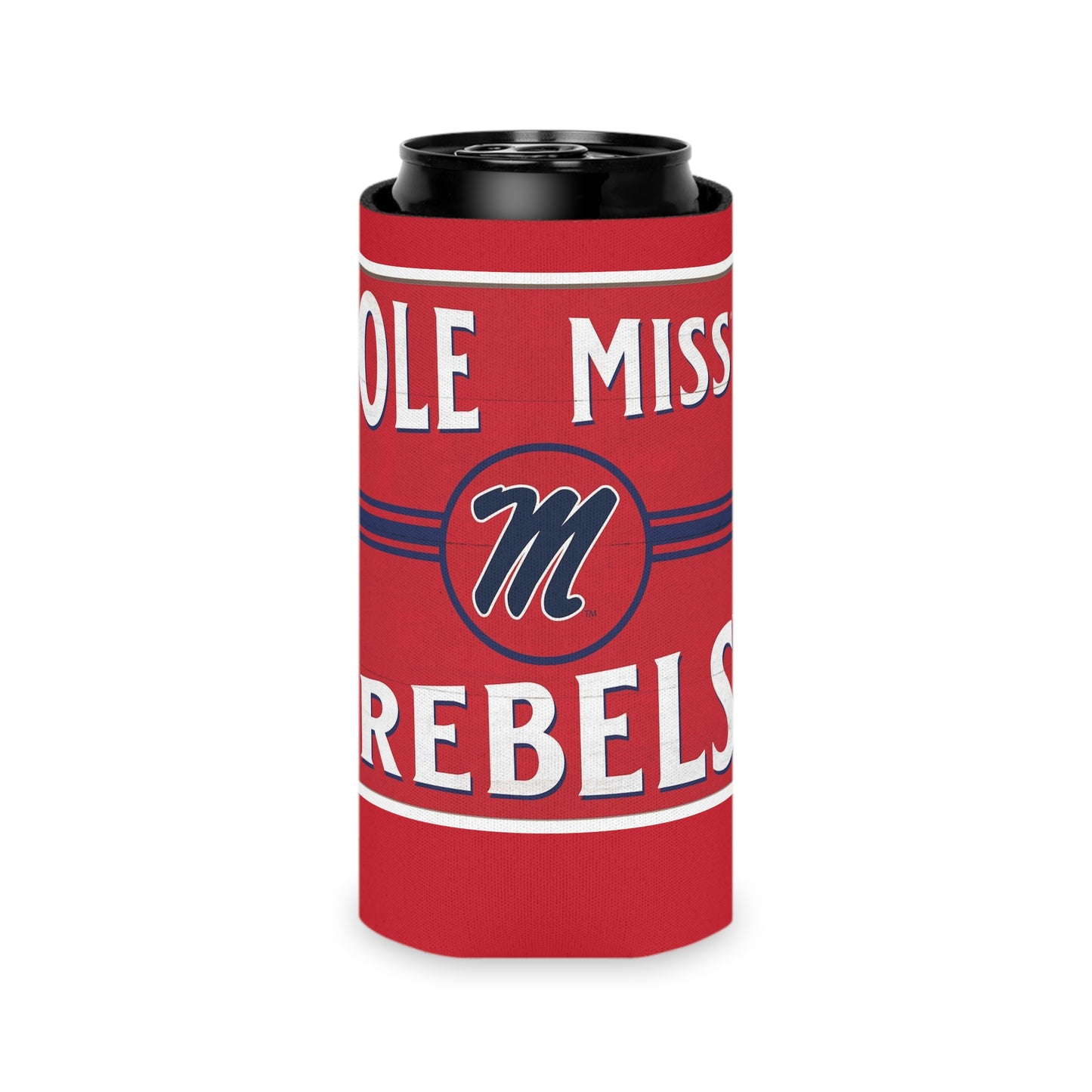 Red Ole Miss Rebels Can Cooler