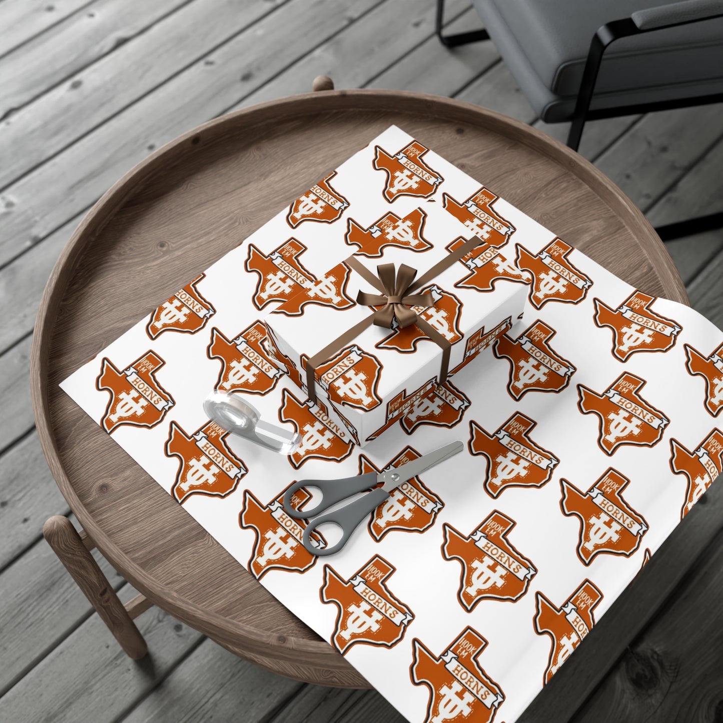Hook em Horns UT Gift Wrap Papers