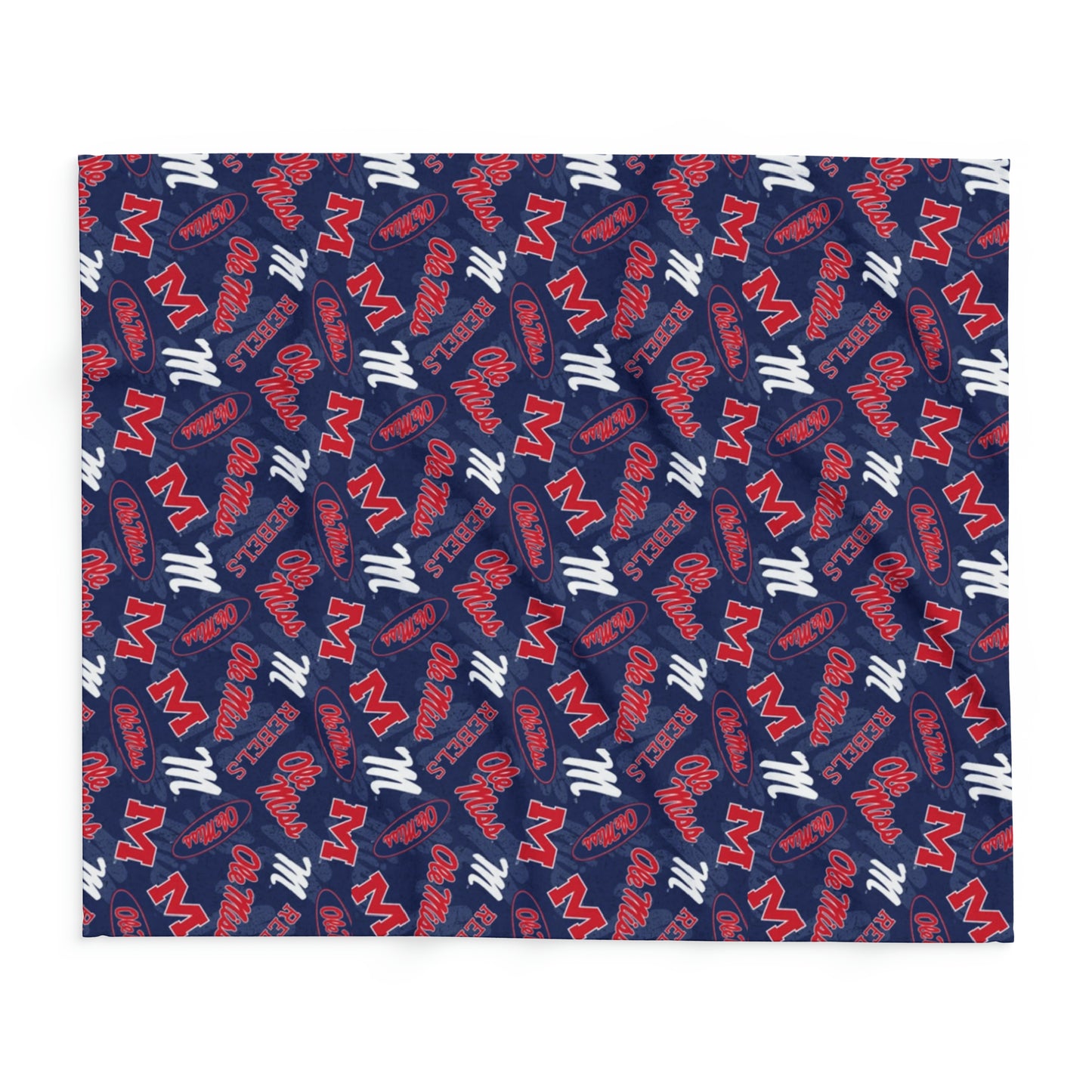 Ole Miss Arctic Fleece Blanket